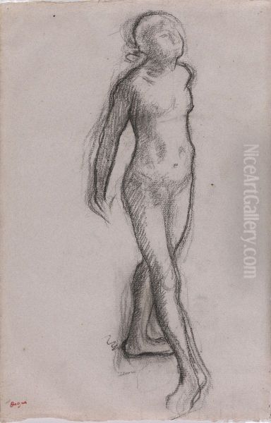 Study of a Nude Dancer - view 1