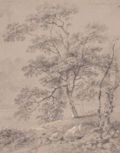 Tree Study by George Barret, Sr.