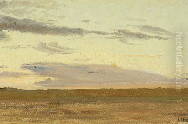 Sunset at Skagen. - view 1
