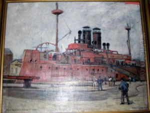 Building the U.S. Battleship "Maine"