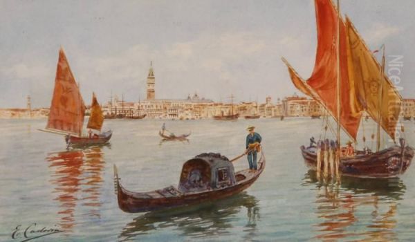 Venetian Lagoon Scene - view 1