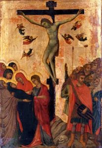 The Crucifixion by Duccio Di Buoninsegna