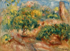 Esquisse de paysage a Cagnes by Pierre Auguste Renoir