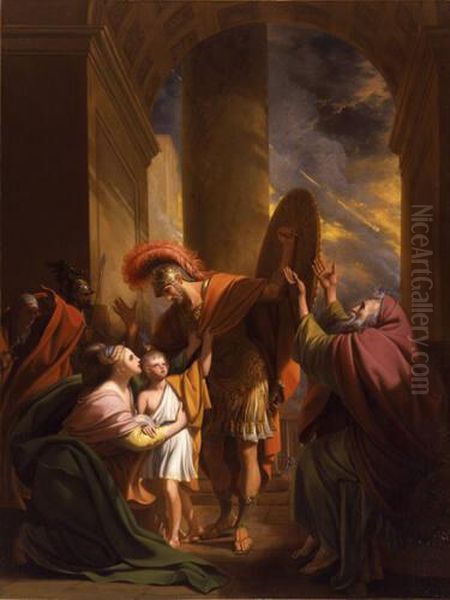 Aeneas and Creusa - view 1