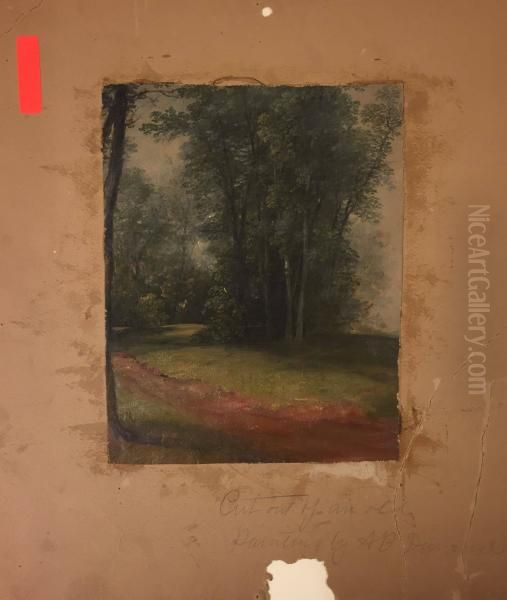 Trees by a Meadow - view 1