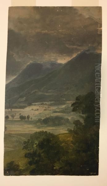 A Valley and Mountains Catskill, New York - view 1