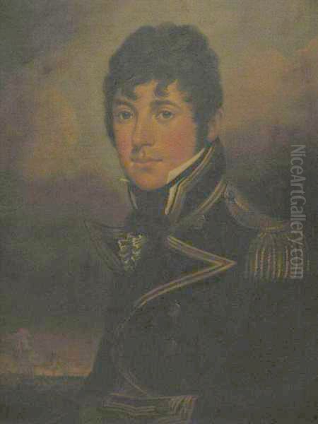 Unidentified naval officer - view 1