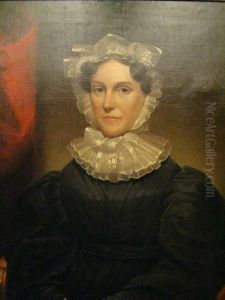 Mrs. Eleazer Burnham (Caroline Matilda Wood, ca. 1785-1832) by Ezra Ames