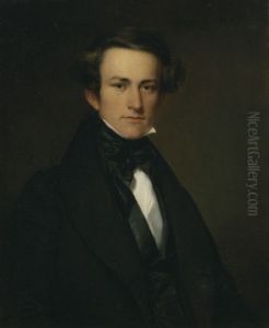 John W. Casilear (1811-1893) by Asher Brown Durand