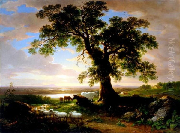 The Solitary Oak (The Old Oak) - view 1