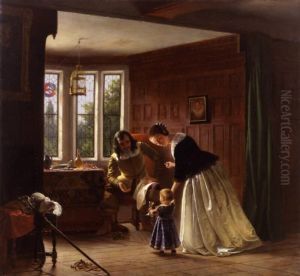 The Cavalier's Return by Richard Caton Woodville Jr.