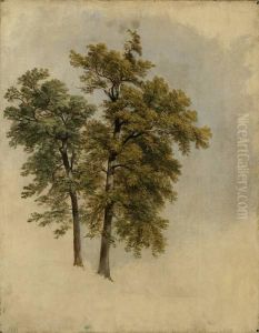 Two Trees by Asher Brown Durand