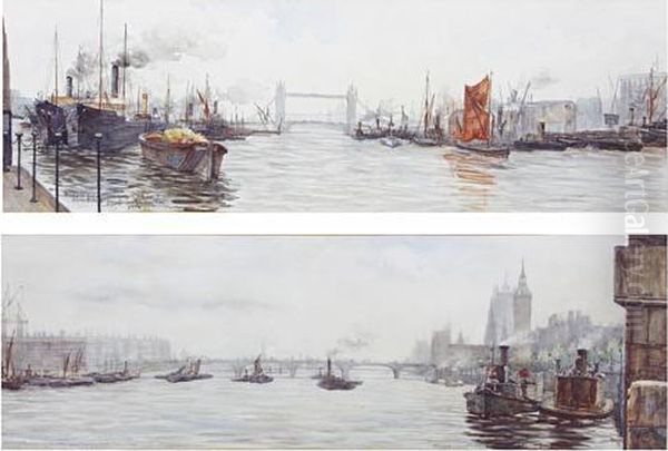 "tower Bridge From Cherry Garden Pier" - view 1