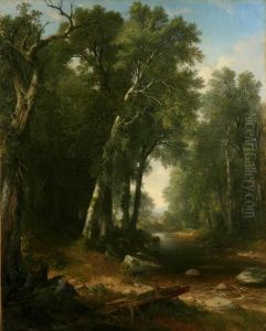 Woodland Brook by Asher Brown Durand