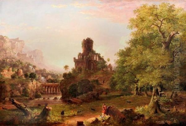 Landscape with Ruins - view 1