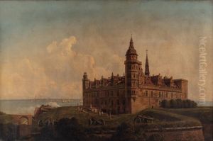 The Fortress of Kronborg at Elsinore, Scene of the Play of Hamlet