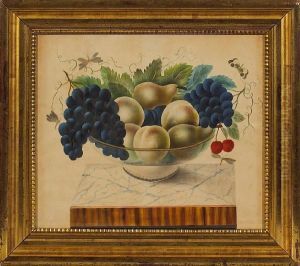 Still Life With Bowl Of Fruit by Emma Cady