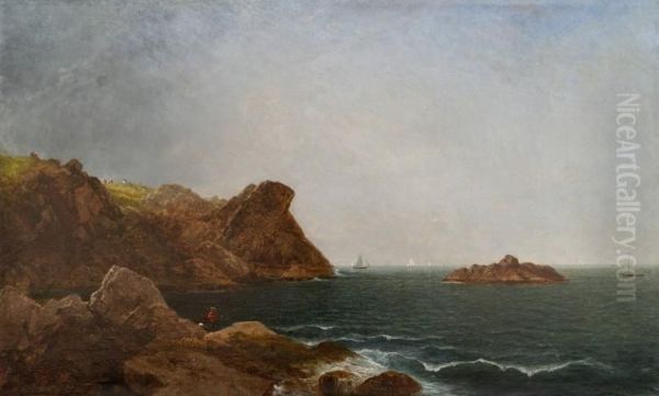 Pulpit Rock, Nahant (Nahant Rock and Seashore) - view 1