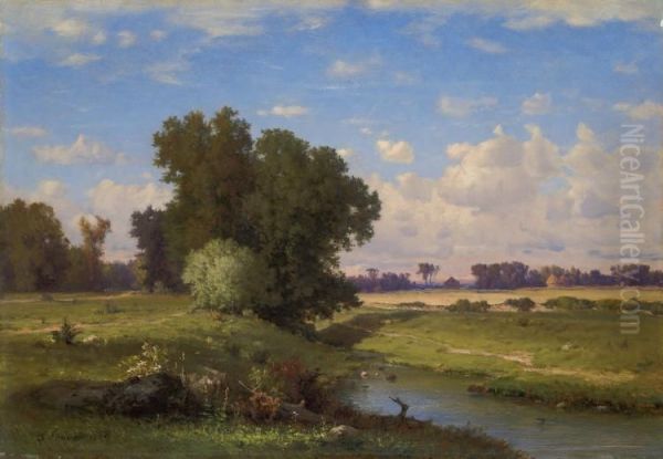Hackensack Meadows, Sunset - view 1