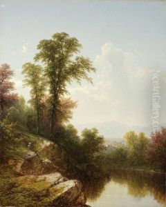 River Scene, Catskills by John William Casilear