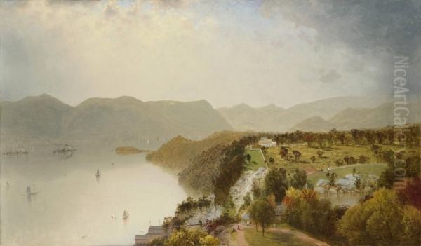 View from Cozzens' Hotel near West Point, New York - view 1