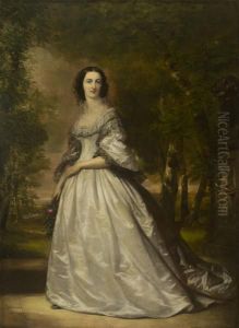 Mrs. Marshall O. Roberts (Caroline D. Smith, 1827-1874) by Daniel Huntington