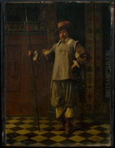Halberdier by Eugene Fichel
