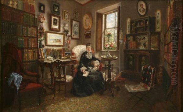 Mrs. Charles A. Lamb (Martha Joanna Nash, 1829-1893) - view 1