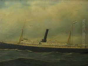 Steamship "Seminole" by Antonio Nicolo Gasparo Jacobsen