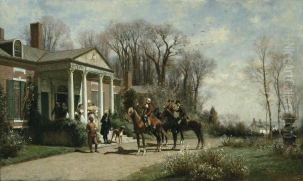 The Parting Guests, 1775 - view 1