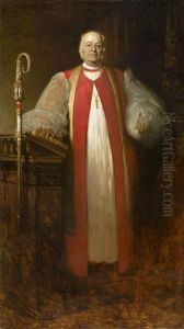 The Right Reverend Henry Codman Potter (1835-1908) by Eastman Johnson