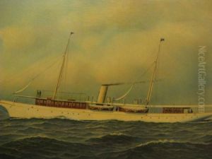 Yacht "Embla" by Antonio Nicolo Gasparo Jacobsen