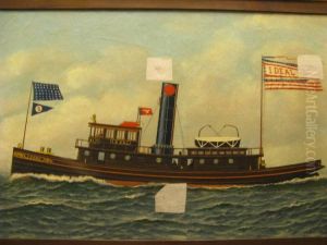Tugboat "Ideal" by Antonio Nicolo Gasparo Jacobsen