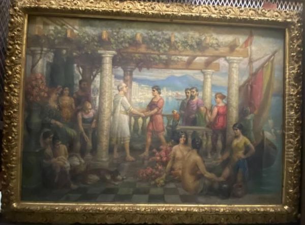 Cicero Receiving Virgil - view 1