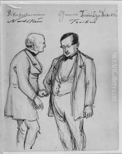 Johan Jakob Nordstrom (1801-1874), professor, keeper of the Public Records, married to Anna Kristina Synnerberg And Karl Oskar Troilius (1813-1899), director-general, married to Emilia Henrika Augusta Petre Johan Jakob Nordstrom (1801-1874), professor, keeper of the Public Records, married to Anna Kristina Synnerberg And Karl Oskar Troilius (1813-1899), director-general, married to Emilia Henrika Augusta Petre