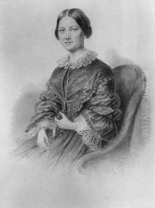 Elisabet Stackelberg (1833-1910), baroness, married to Finnish member of the cabinet Peter Wichman by Maria Rohl