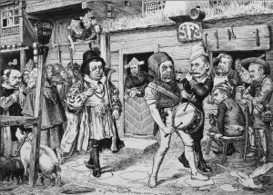Mr. Bostrom returns from Ofoten parliament 1898, 18 people