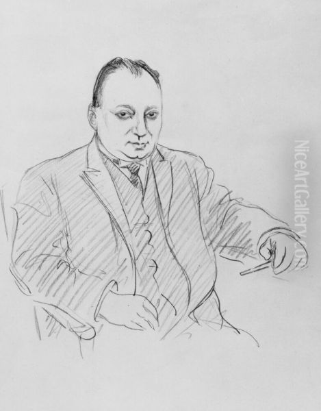 Olof Aschberg (1877-1960), financier, banker, donor, married to 1. Anna Elisabeth Ahlberg, 2. Siri Kugelman - view 1
