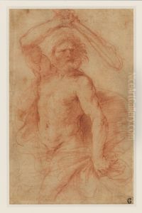 A Study for 'Hercules' by Giovanni Francesco Barbieri