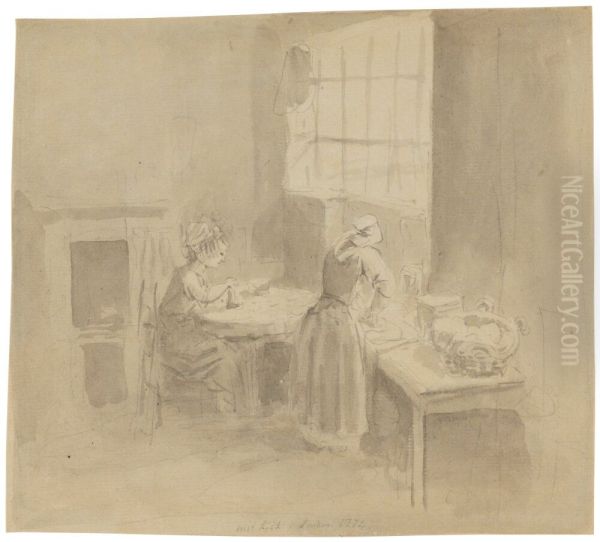 "My kitchen in London 1774" - view 1