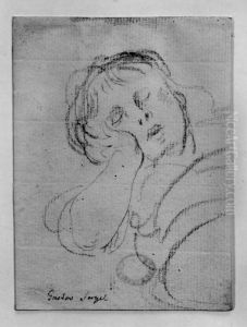 Gustav Sergel, som litet barn by Elias Martin