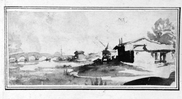 Landskap med bro - view 1