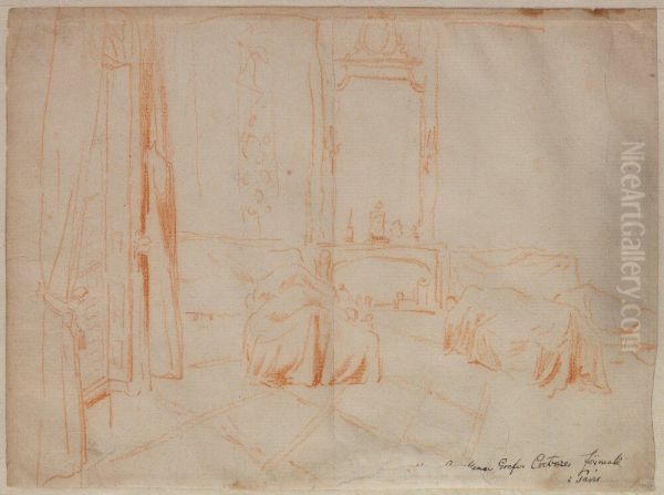 Hans Excellence greve Creutzes (?) formak i Paris - view 1