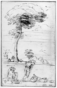 Landscape with Two Vagabonds