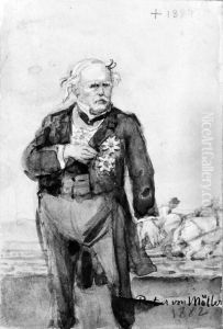 Peter von Moller, godsagare, riksdagsman. Skissbok "Nagra af mina samtida bekanta"