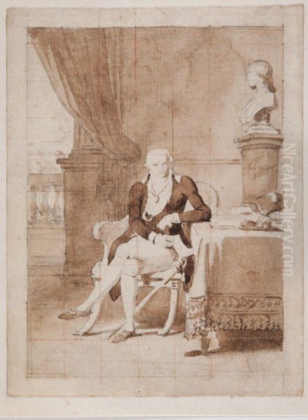 Portratt forestallande Johan Claes Lagersvard [1756-1836] i Florens - view 1