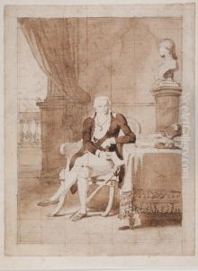 Portratt forestallande Johan Claes Lagersvard [1756-1836] i Florens