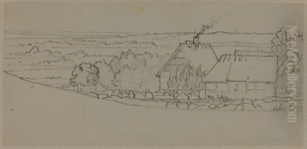 Landskap med bondgard - view 1