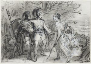 Aeneas' History. Venus Shows Aeneas the Way to Carthage