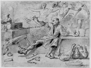 Self-portrait as an Alchemist